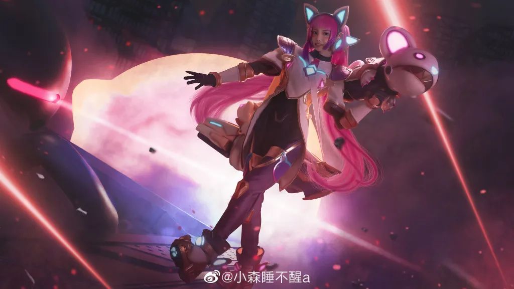 【撸cos】幻灵猫耳金克丝，可爱暴击！心动的感觉