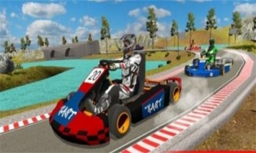 沙滩卡丁车特技车手