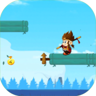 穿越丛林的猴子