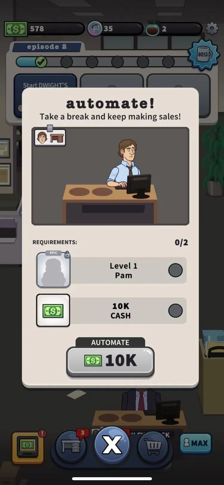 2D漫画风的“不氪”模拟经营手游，上线3个月后流水超过400万