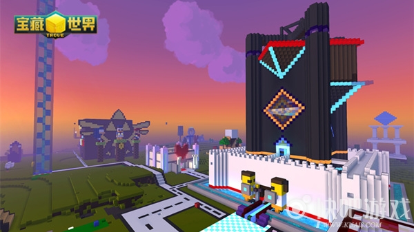 《宝藏世界》用方块搭建建筑的攻略