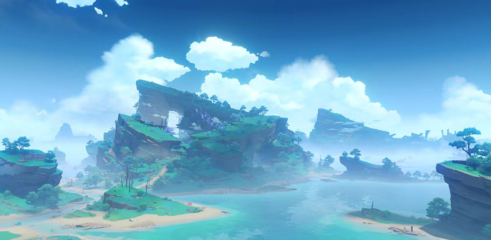 原神：须弥前瞻曝出更多信息，颠倒浮空的神秘遗迹和冲破天际的龙卷风