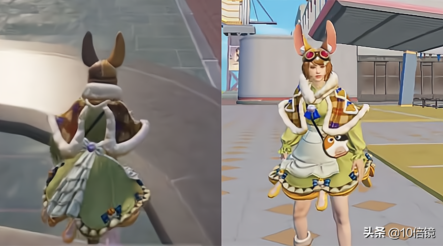 “吃鸡”7月22日新军需实装效果！恐龙自带泳圈，尾巴长在腰间