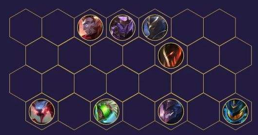 lol云顶之弈阵容搭配六圣盾，云顶之弈大嘴阵容