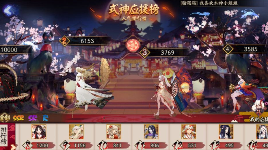 阴阳师：为崽而战活动你准备应援哪位式神 今年大概率大修罗胜出