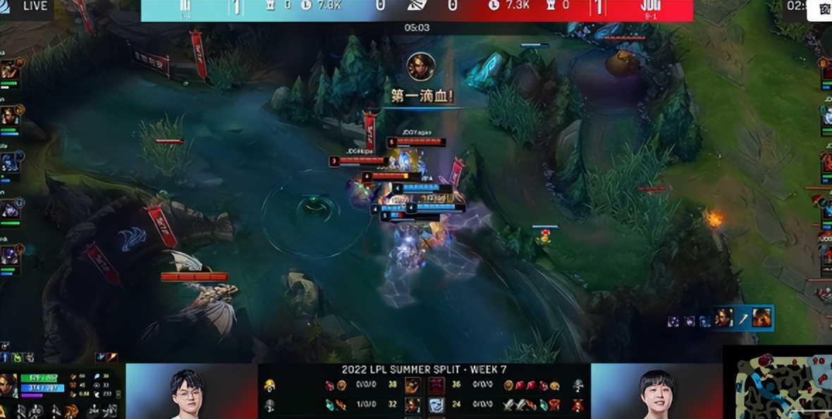 LOL：Kanavi佛耶戈残局收割者 JDG实力碾压2比1力克IG登顶积分榜首