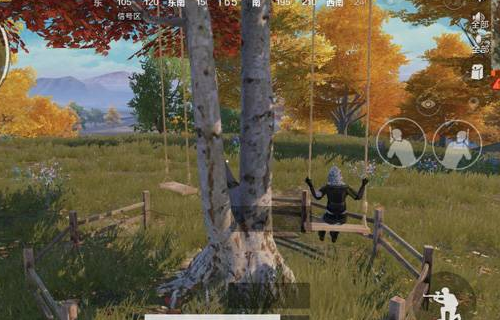 和平精英海岛枫树林秋千，和平精英枫树林秋千怎么没了