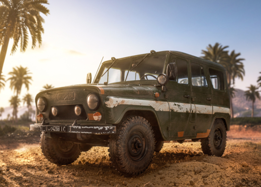 绝地求生吉普车最新皮肤(绝地求生黄金吉普车)