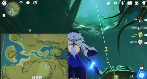 原神茸蕈窟隐藏锚点开启方法攻略-茸蕈窟隐藏锚点怎么解锁(原神星荧洞窟锚点怎么解锁)