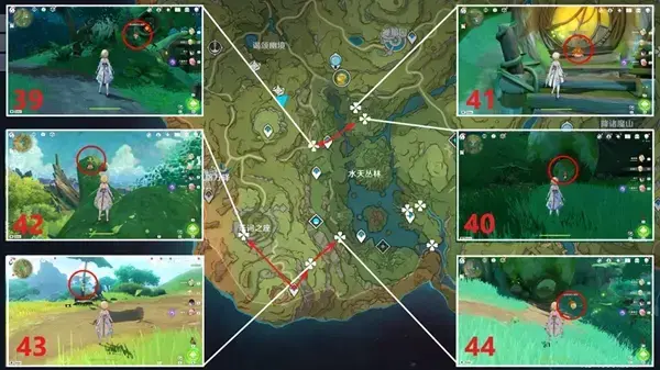 原神3.0兰那罗位置列表——64个兰那罗位置汇总 原神3.0兰那罗位置列表——64个兰那罗位置汇总