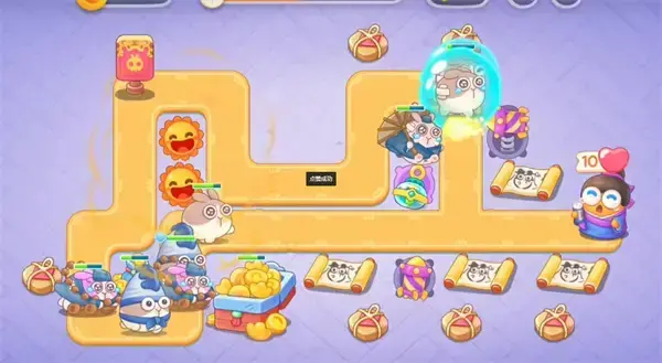 保卫萝卜4白萝卜传奇 第一关攻略