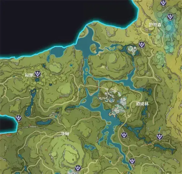 原神3.0须弥关景区外景攻略