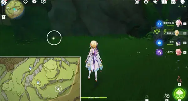 原神沿着遗迹寻找碎片位置(原神怎么收集元素能量)