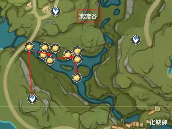 原神的莲花在哪里(原神璃月港莲蓬在哪)