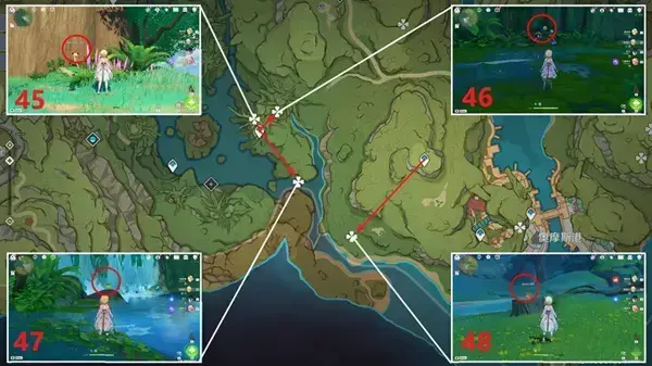原神3.0兰那罗位置列表——64个兰那罗位置汇总 原神3.0兰那罗位置列表——64个兰那罗位置汇总