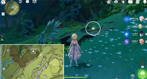 原神沿着遗迹寻找碎片位置(原神怎么收集元素能量)