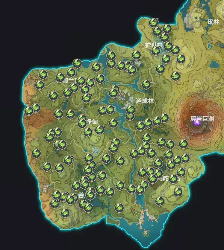 原神攻略神瞳位置大全图片(原神收集风神瞳攻略)