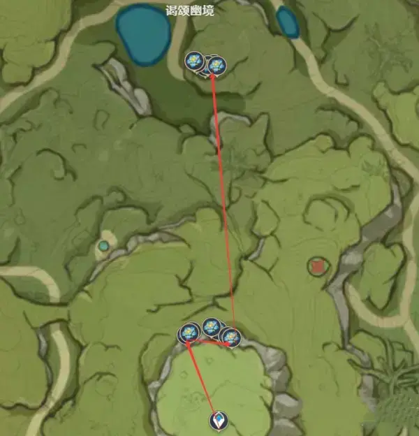 原神莲蓬采集路线(原神3.0波劫莲采集路线是什么-波劫莲采集路线一览)