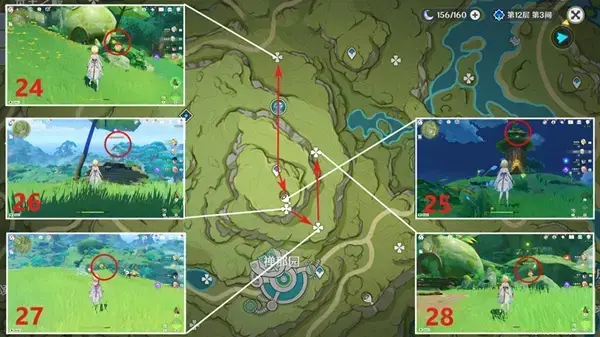 原神3.0兰那罗位置列表——64个兰那罗位置汇总 原神3.0兰那罗位置列表——64个兰那罗位置汇总