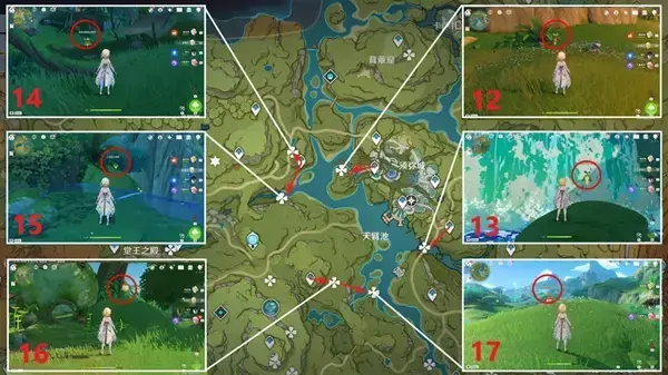 原神3.0兰那罗位置列表——64个兰那罗位置汇总 原神3.0兰那罗位置列表——64个兰那罗位置汇总