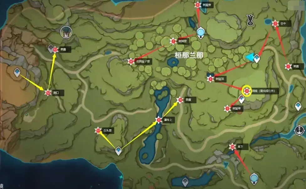 原神攻略神瞳位置大全图片(原神收集风神瞳攻略) 原神攻略神瞳位置大全图片(原神收集风神瞳攻略)