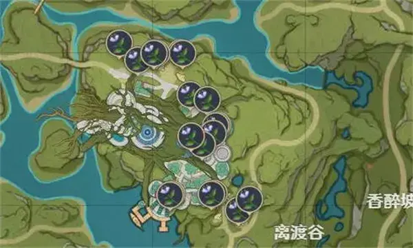 原神帕蒂沙兰分布地点列表 原神帕蒂沙兰分布地点列表