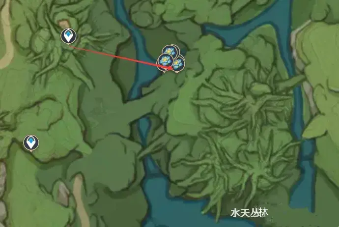 原神莲蓬采集路线(原神3.0波劫莲采集路线是什么-波劫莲采集路线一览)