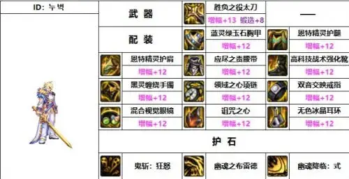 DNF地下城与勇士110鬼泣机械战神毕业装备搭配攻略