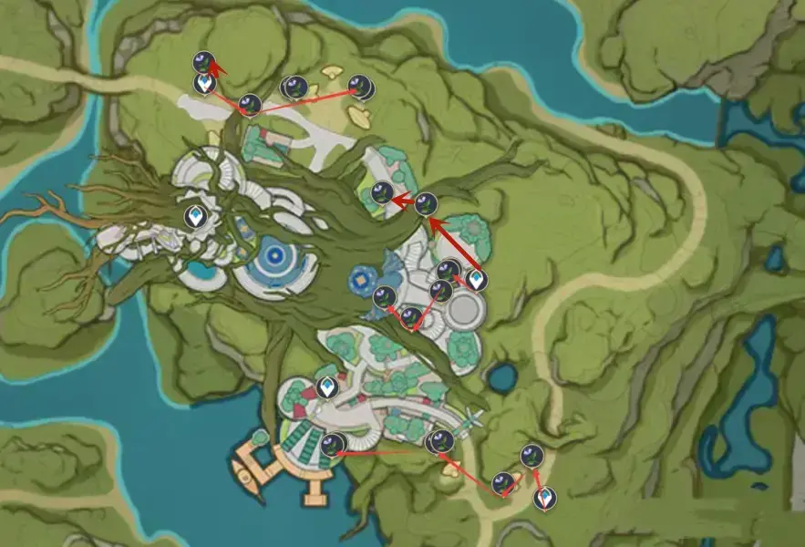 神3.0帕蒂沙兰最初的收藏路线是怎样的?-帕蒂沙兰收藏路线 神3.0帕蒂沙兰最初的收藏路线是怎样的?-帕蒂沙兰收藏路线