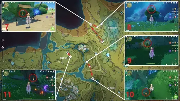 原神3.0兰那罗位置列表——64个兰那罗位置汇总 原神3.0兰那罗位置列表——64个兰那罗位置汇总