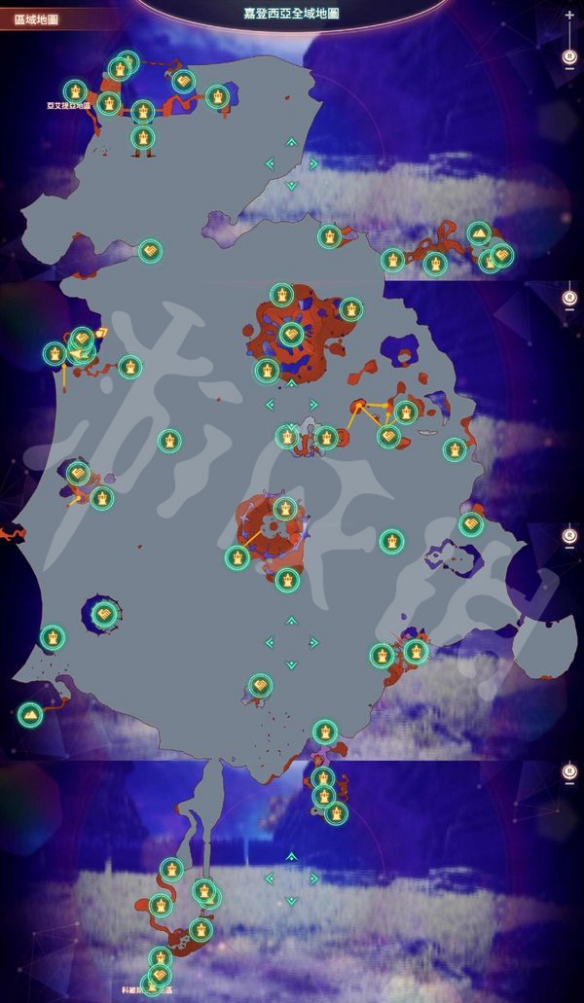 异度之刃2中央平原地标位置，异度之刃神度之岛在哪里