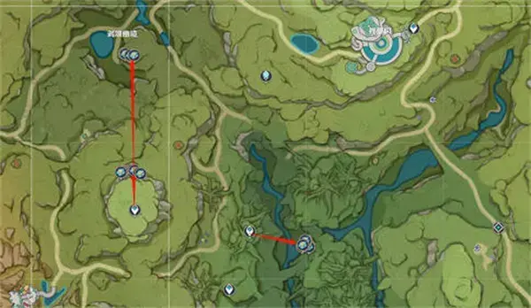 原神劫莲最佳收集路线