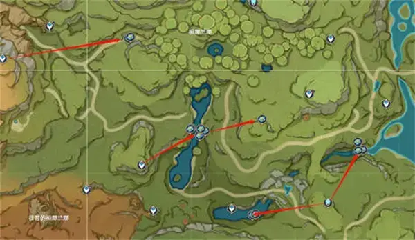 原神劫莲最佳收集路线 原神劫莲最佳收集路线