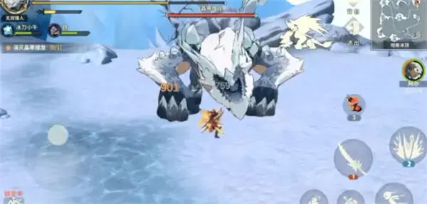 水晶冷艳龙在狩猎时刻的战术