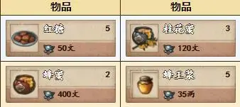 烟雨江湖怎么开启蜂蜜商店，烟雨江湖蜂蜜商店必买