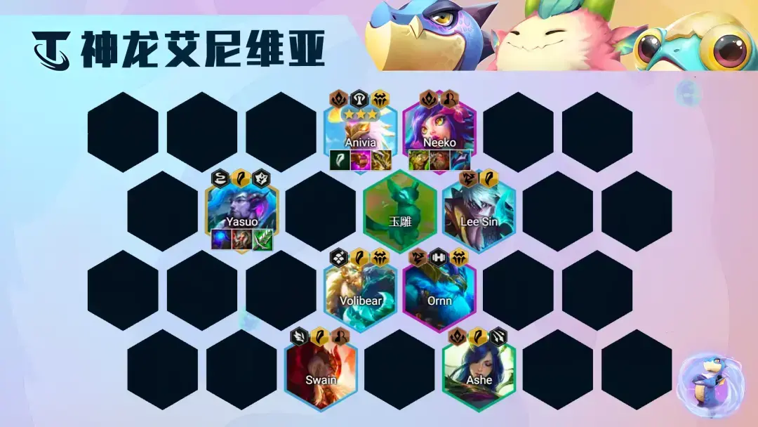 金铲铲之战凤凰技能(金铲铲之战神龙凤凰阵容搭配及玩法攻略详解)