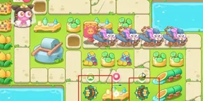 保卫萝卜4白萝卜传奇第二十四关图文攻略