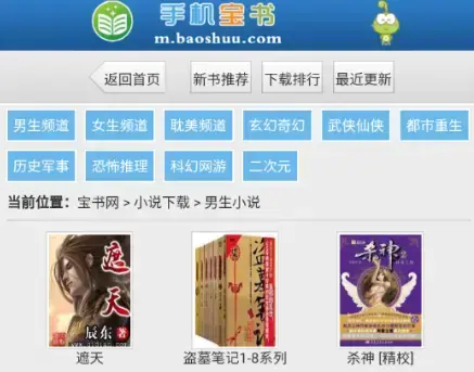 宝书网手机版
