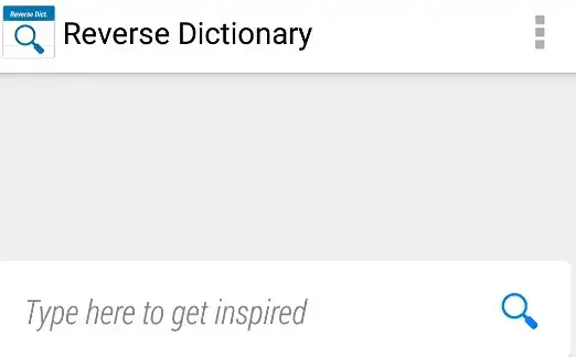反向词典(Reverse Dictionary)