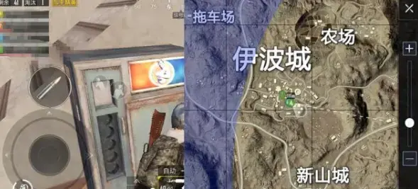 和平精英沙漠地图哪里有饮料机准确位置，和平精英沙漠地图饮料机的具体位置图片