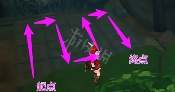 原神3.2打开宝库的石门怎么踩？