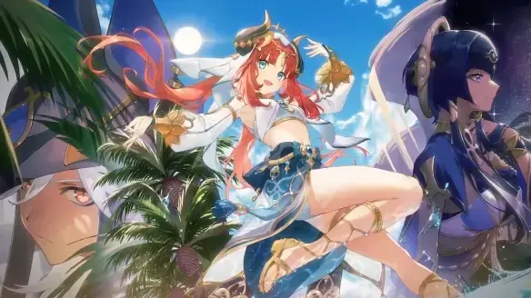 元神妮露草神原开花队怎么输出？