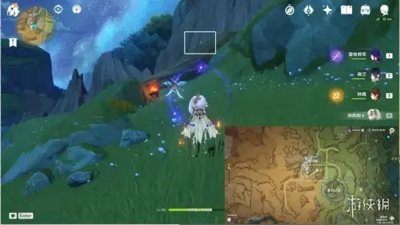 元神卡万站甜花宝箱在哪里？