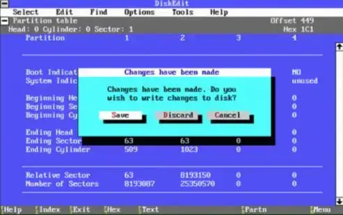 PCTools 9.0绿色中文版，DOS硬盘扫描修复工具