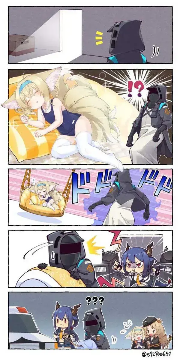 铃兰的本子明日方舟，明日方舟本子铃兰的单人任务漫画