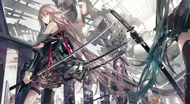 二次元暗黑动漫美少女冷酷图集高清，二次元暗黑动漫美少女冷酷图集壁纸