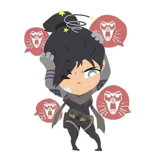 卡通头像apex，apexq版人物头像