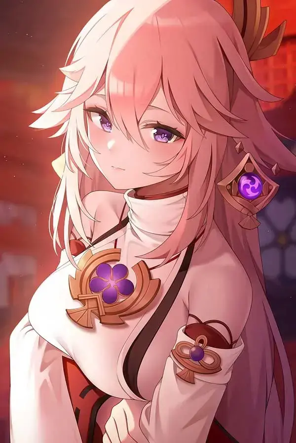 原神八重神子图片壁纸，原神八重神子图片高清壁纸