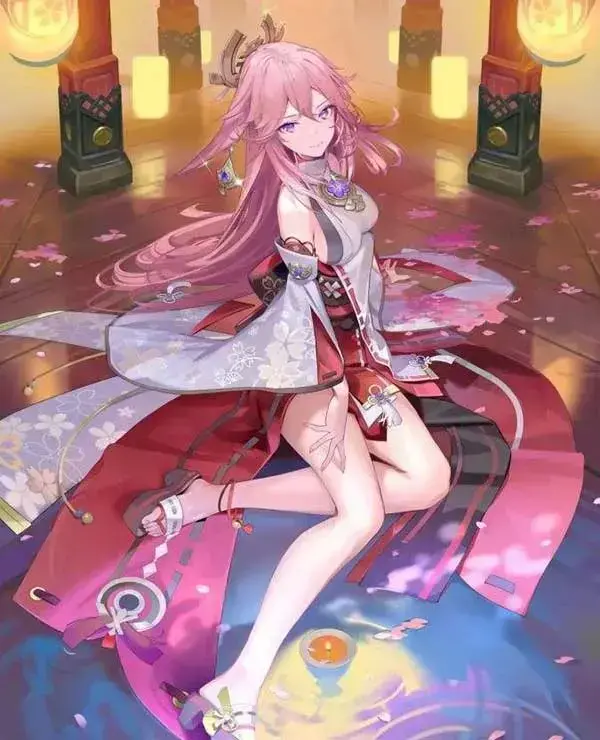 原神八重神子图片壁纸，原神八重神子图片高清壁纸