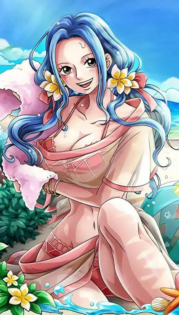 海贼王薇薇公主高清壁纸，海贼王人鱼公主壁纸
